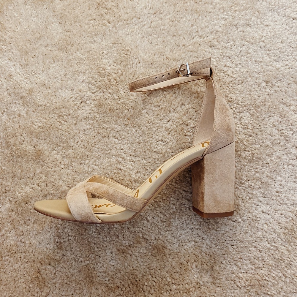 Sam Edelman Suede block heels